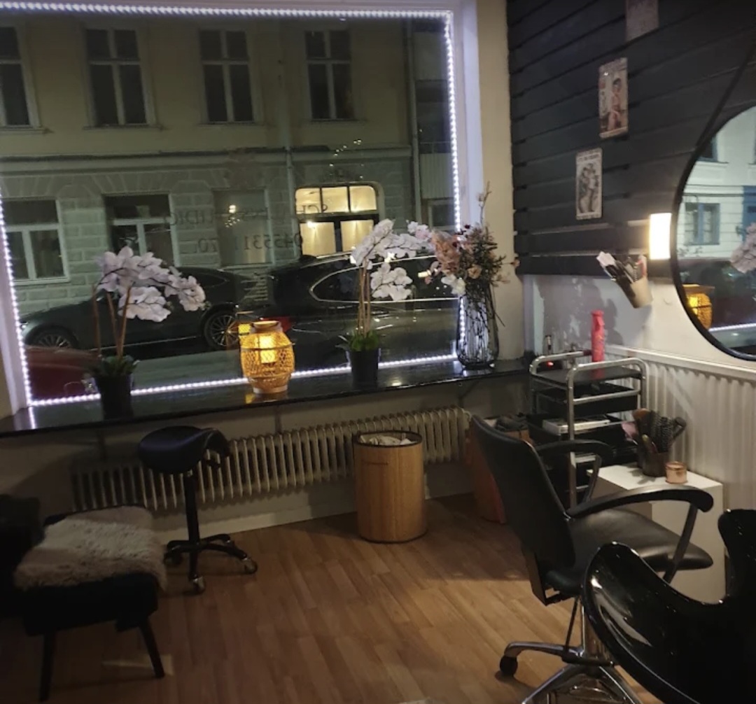 Interiör från Schalins Studio på Hantverkaregatan i Karlskrona